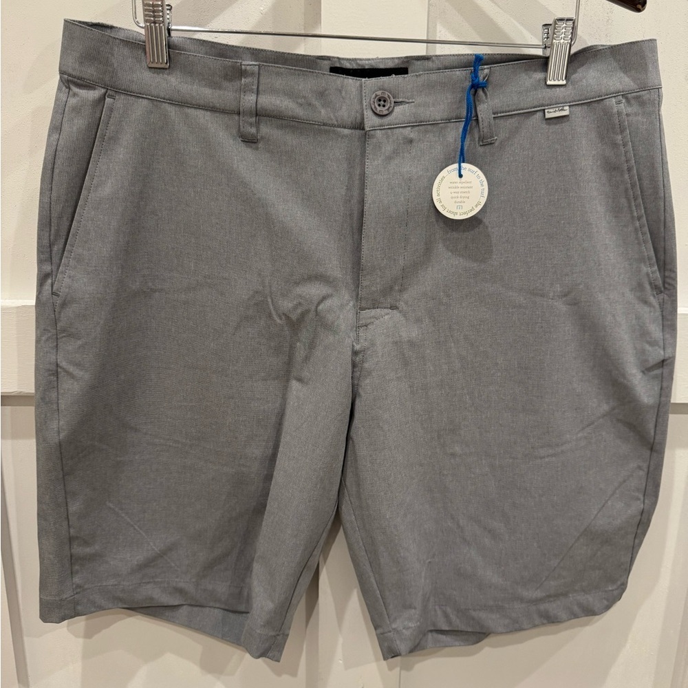 Travis Mathew Charcoal Athletic/Golf  Shorts